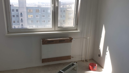 Steny, stropy, elektroinštalácia, kúrenie