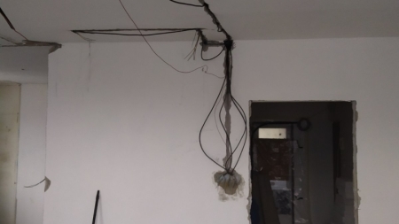 V procese - steny, elektroinštalácia