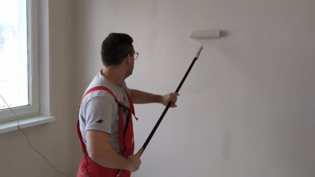 V procese - steny, elektroinštalácia