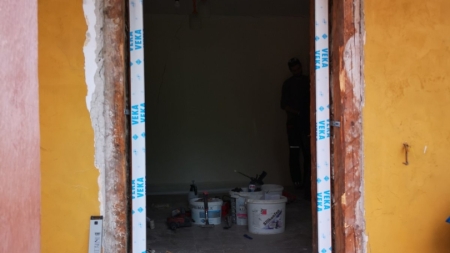 Vchodové dvere, Csobáád, Maďarsko