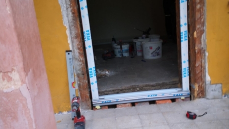 Vchodové dvere, Csobáád, Maďarsko