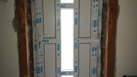 Vchodové dvere, Csobáád, Maďarsko