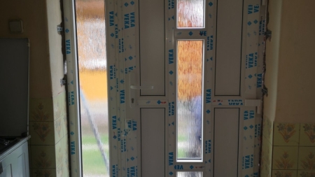 Vchodové dvere, Csobáád, Maďarsko