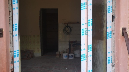 Vchodové dvere, Csobáád, Maďarsko