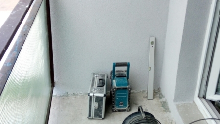 Oprava balkónu, ul. Važecká, Košice