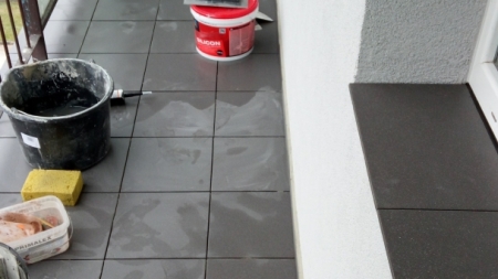 Oprava balkónu, ul. Važecká, Košice