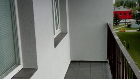 Oprava balkónu, ul. Važecká, Košice