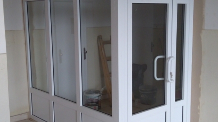 PVC zostava, poliklinika Rastislavova, Košice