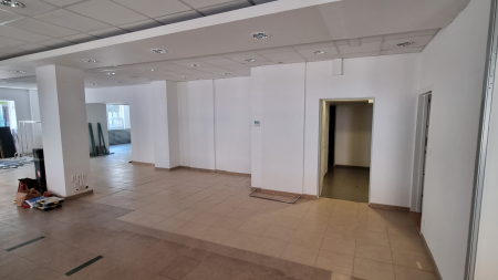 Interiér predajne Textil house, Prešov