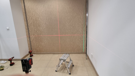 Interiér predajne Textil house, Prešov