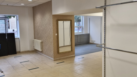 Interiér predajne Textil house, Prešov