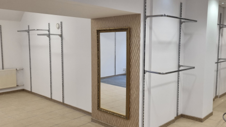 Interiér predajne Textil house, Prešov