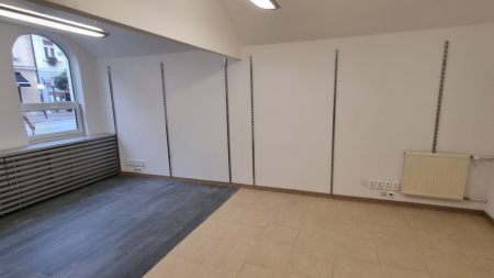 Interiér predajne Textil house, Prešov