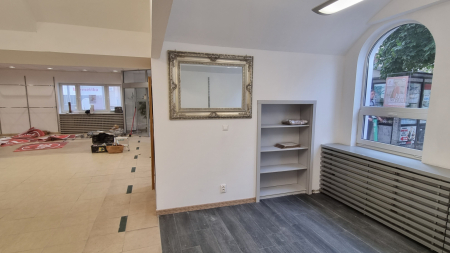 Interiér predajne Textil house, Prešov