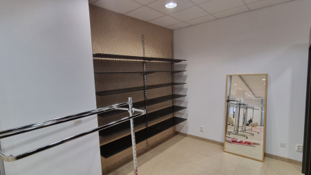 Interiér predajne Textil house, Prešov