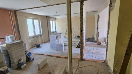 Rekonštrukcia bytu - Vodárenská, Košice