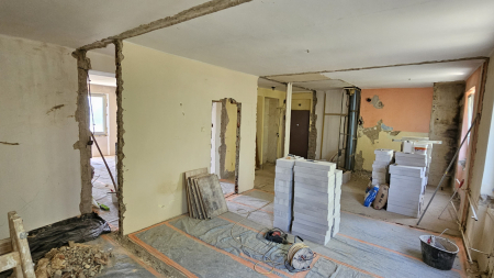 Rekonštrukcia bytu - Vodárenská, Košice