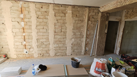 Rekonštrukcia bytu - Vodárenská, Košice