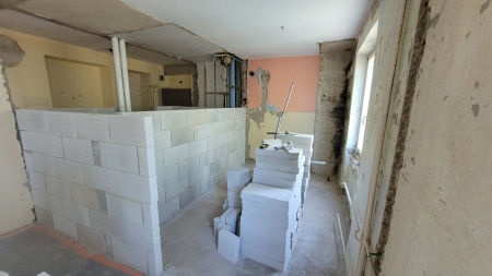 Rekonštrukcia bytu - Vodárenská, Košice