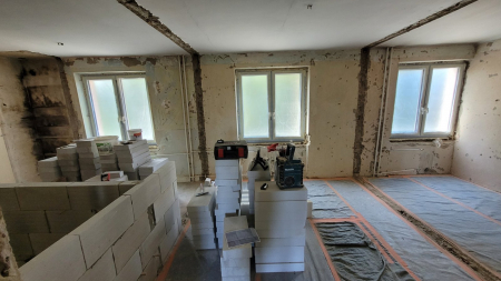 Rekonštrukcia bytu - Vodárenská, Košice