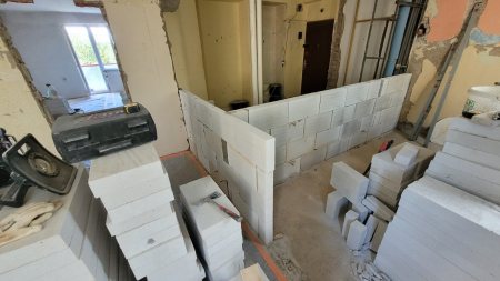 Rekonštrukcia bytu - Vodárenská, Košice