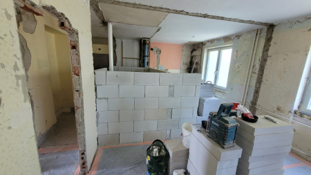 Rekonštrukcia bytu - Vodárenská, Košice