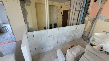 Rekonštrukcia bytu - Vodárenská, Košice