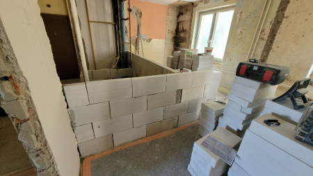 Rekonštrukcia bytu - Vodárenská, Košice