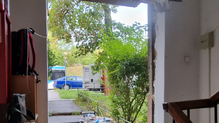 Výmena vchodovej brány - Košice, Gerlachovská