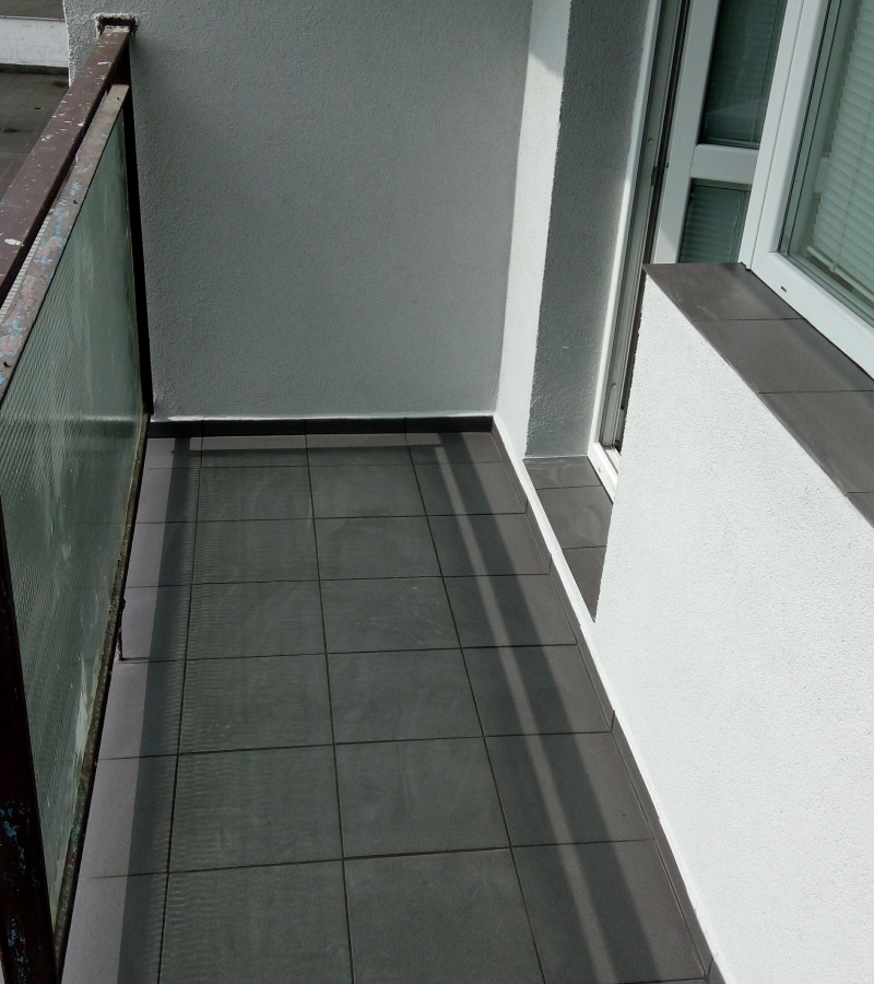 Oprava balkónu, ul. Važecká, Košice