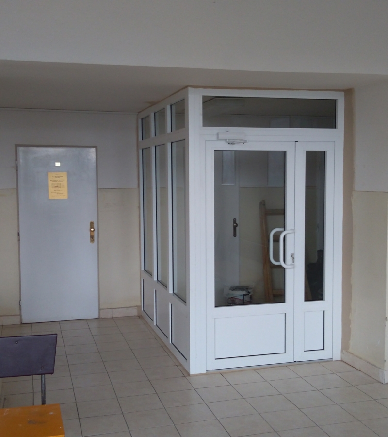 PVC zostava, poliklinika Rastislavova, Košice